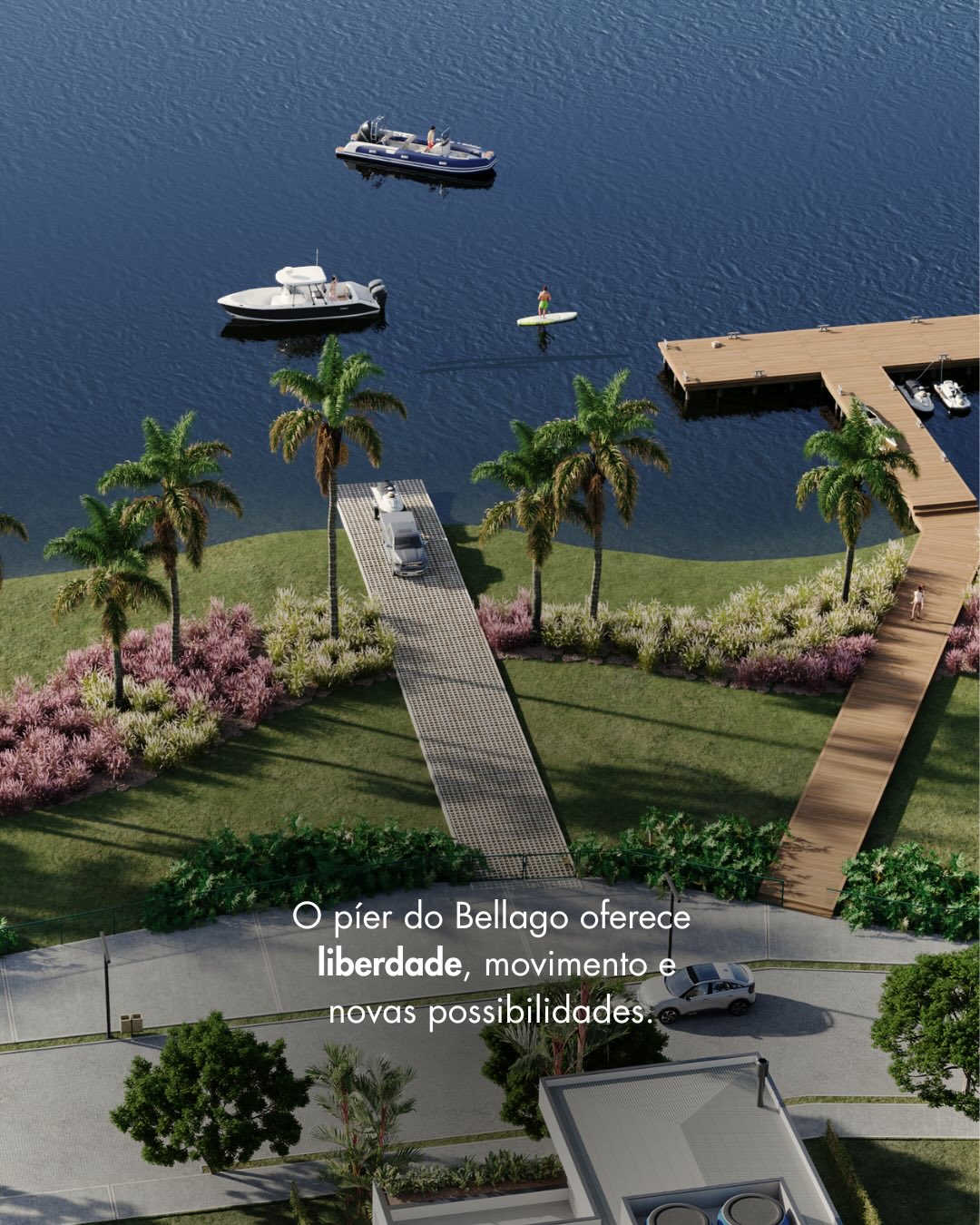 Bellago Lake Home, o 1⁰ condomínio fechado, único e exclusivo à beira da lagoa