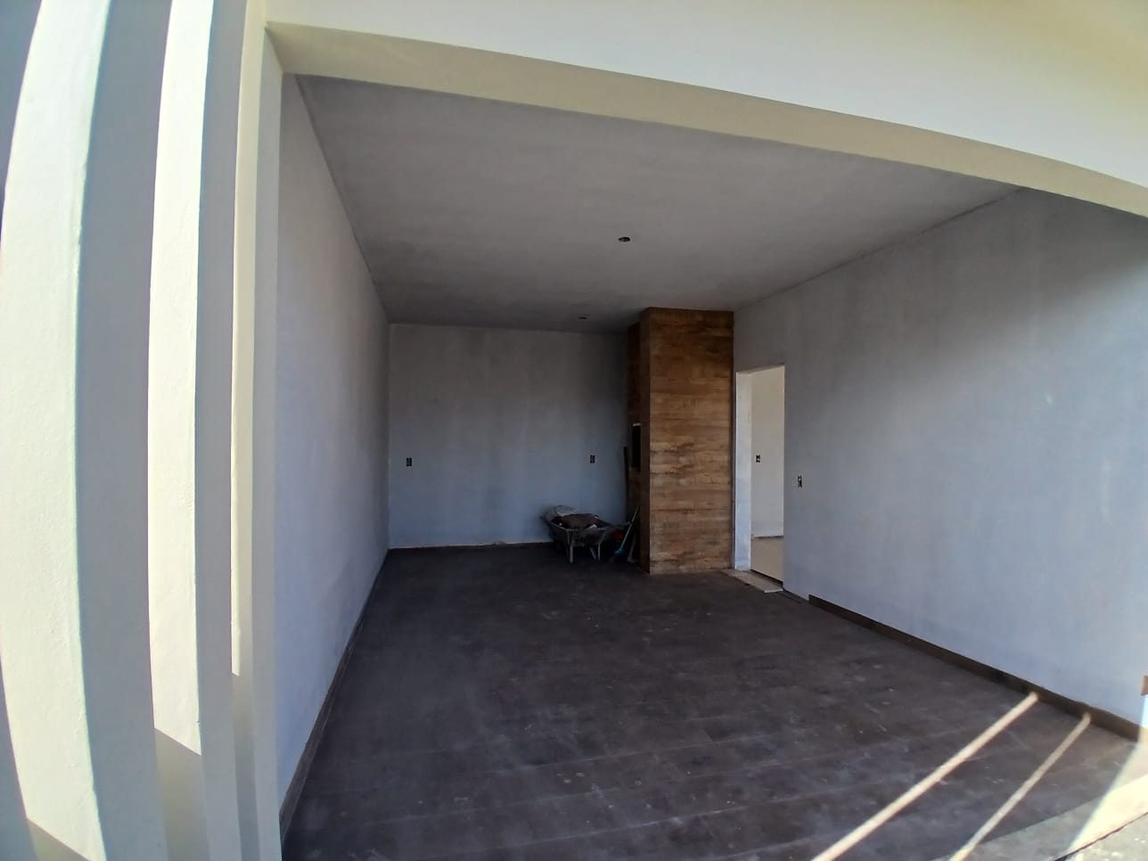 Casa nova no litoral | Fase final de acabamento